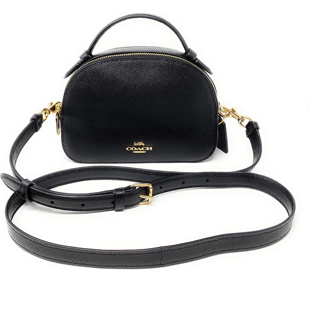 - Black Coach Serena Crossbody
